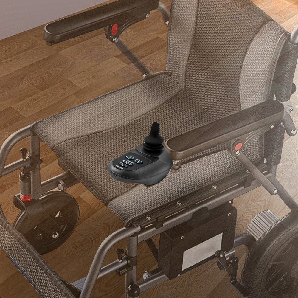 4 Key Wheelchair Joystick Controller Electric Mobility Universal Rocker 24V DC
