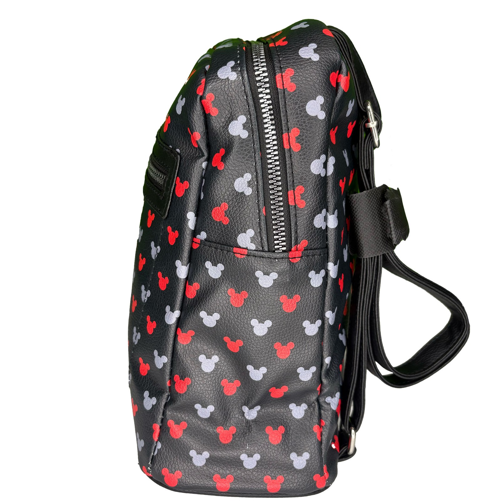 Mickey All Over print 10" Mini Deluxe Backpack with 1 Front pocket
