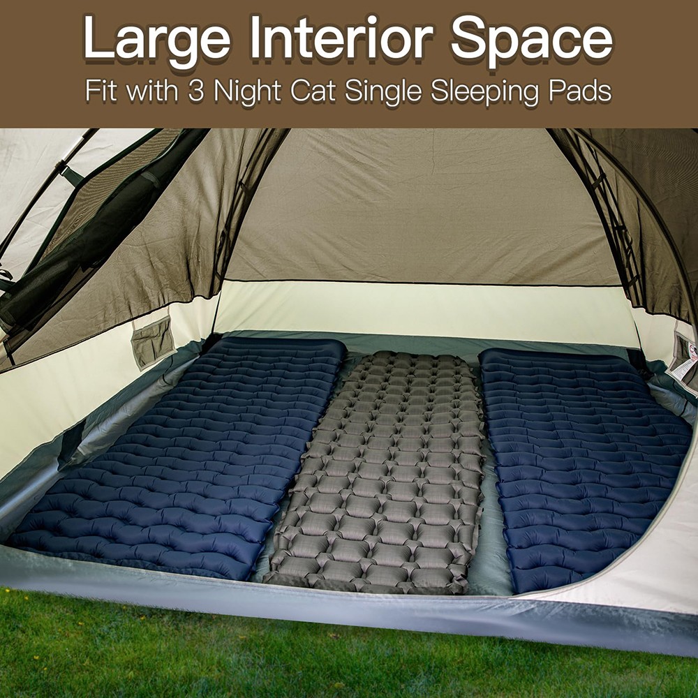 2 3 Man Person Camping Tent Portable Outdoor Hiking Tent Easy Setup 4-Season