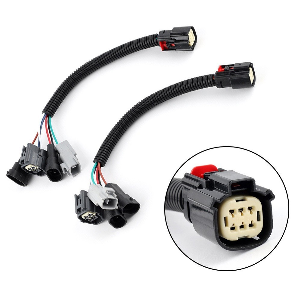 Stable Brightness LED Headlight Conversion Connector Set for Toyota For Tacoma