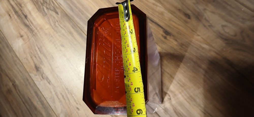 Lindt Chocolate Lucite Container Rare
