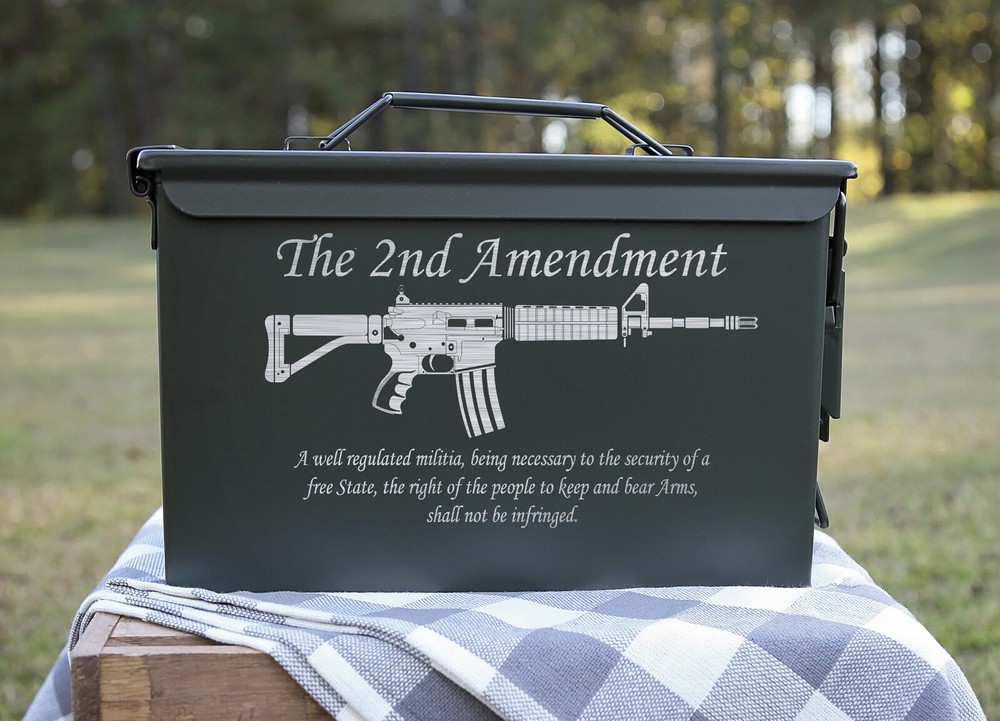 Engraved Steel Ammo Can