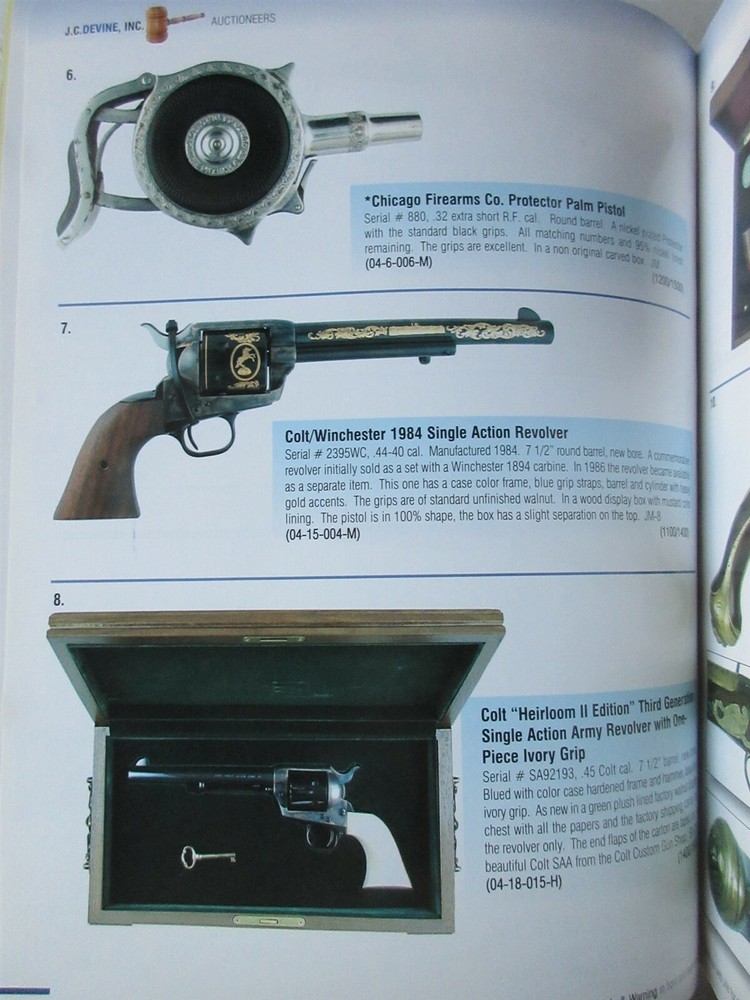 J.C. Devine Firearms Auction Catalog 2402 May 16, 2004