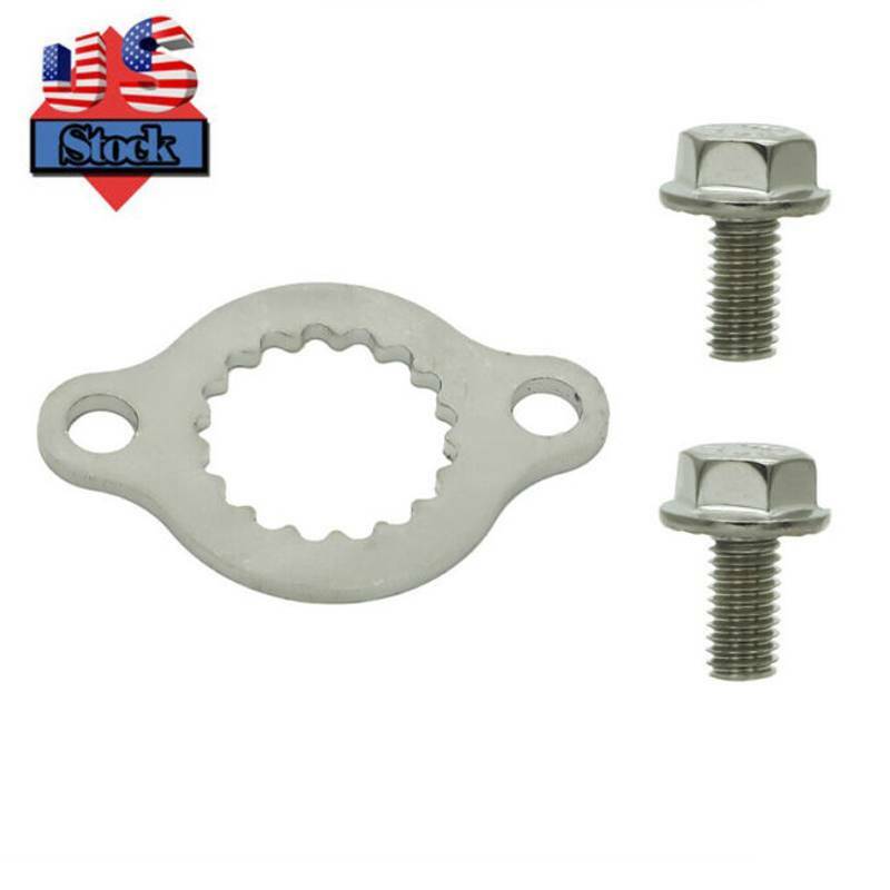 For 1999-2004 HONDA TRX400EX 400EX Front Sprocket Keeper Fixing Plate Lock Bolts