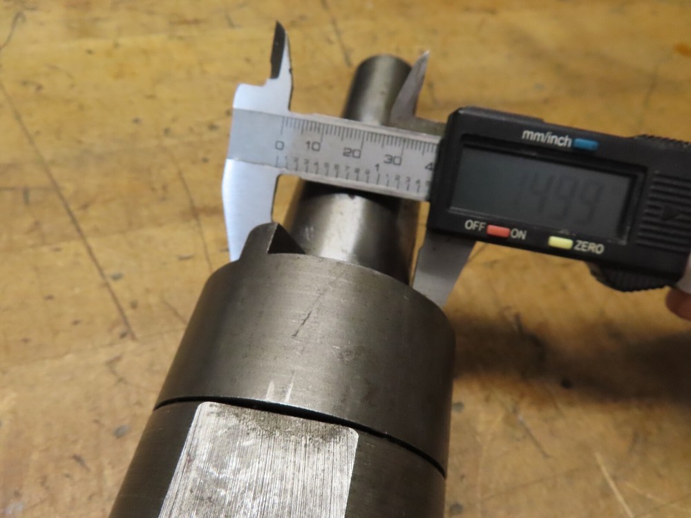 Peerless #10 shell reamer arbor 5mt shank ***MODIFIED DIAMETER ARBOR***