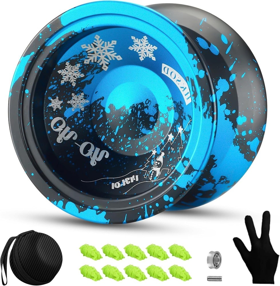 Responsive Yoyo Professional with Dual Function, with Replacement Bearing + 10 Y