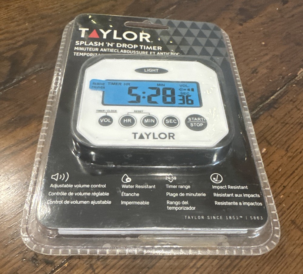 Taylor Splash “N” Drop Timer
