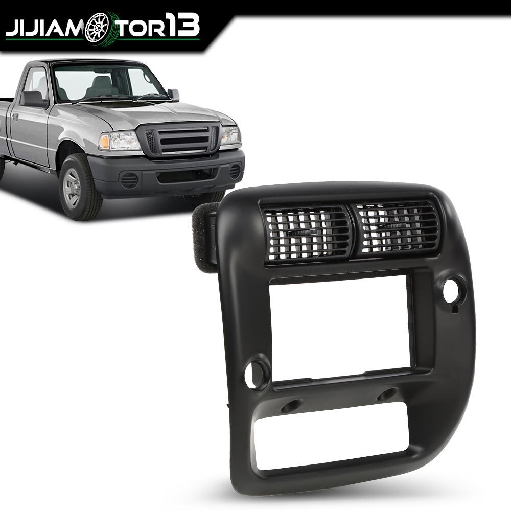 Center Dashboard Radio Panel Vent Trim Black Fit For 97-01 Explorer 97-06 Ranger