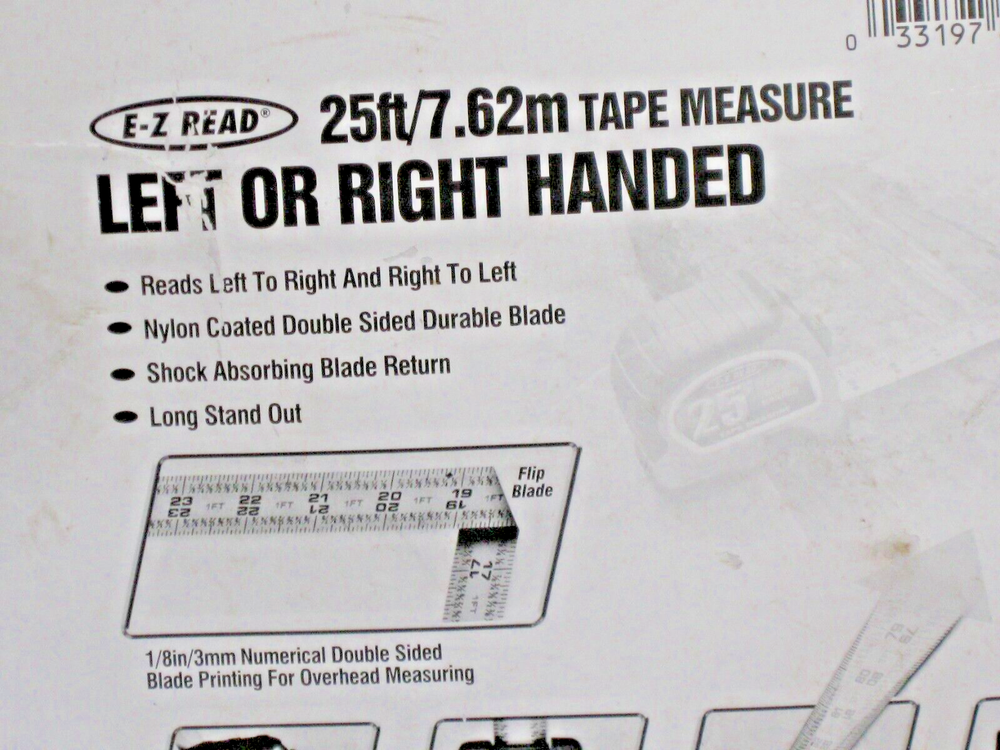 E-Z Read Contractors Grade 2pc Measuring Kit No. 732584
