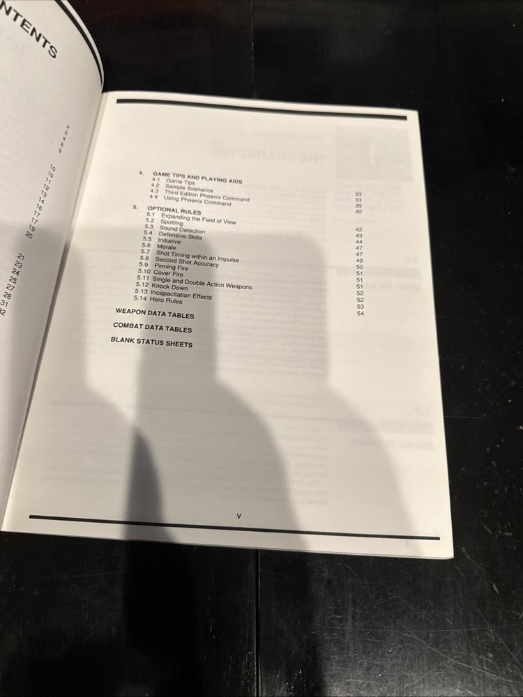 Leading Ed Phoenix Comma Advanced Rules for Small Arms Combat system