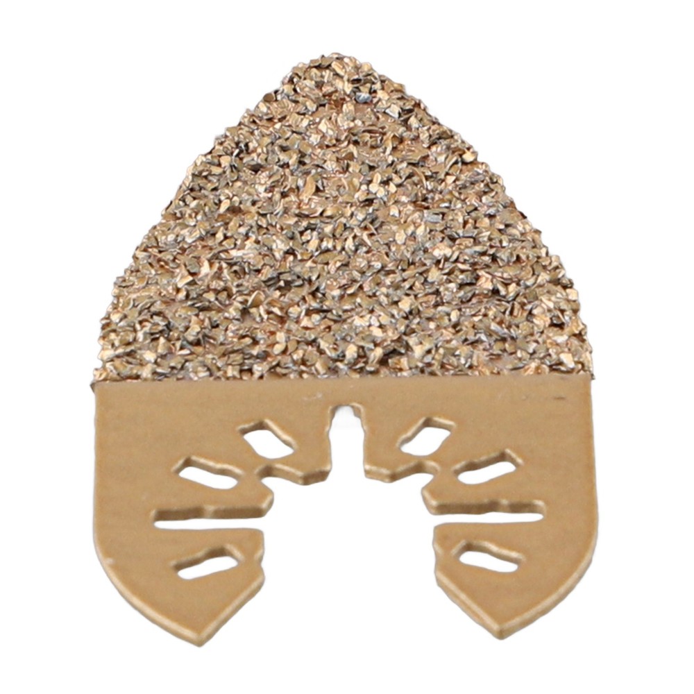 Oscillating Multitool Blades Designed to Handle Coarse Materials Easily