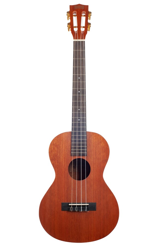 Mahalo MJ4-TBR Java Baritone Ukulele. Trans Brown