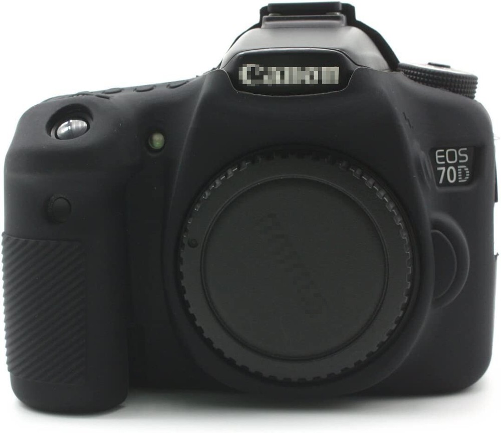 Silicone Rubber Body Case Protector Cover For Canon EOS 70D Camera