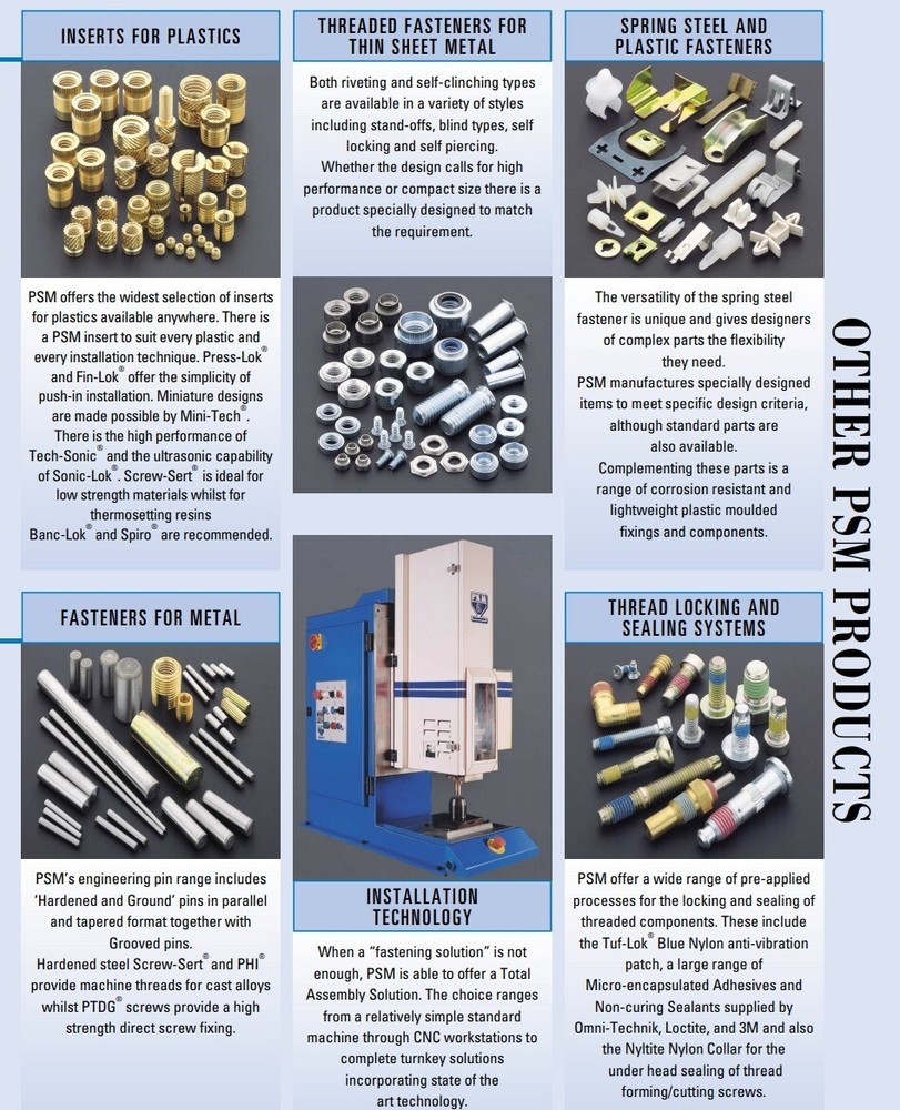 M8 X 9.2 SPIRO HEADED BRASS INSERT FOR PLASTIC