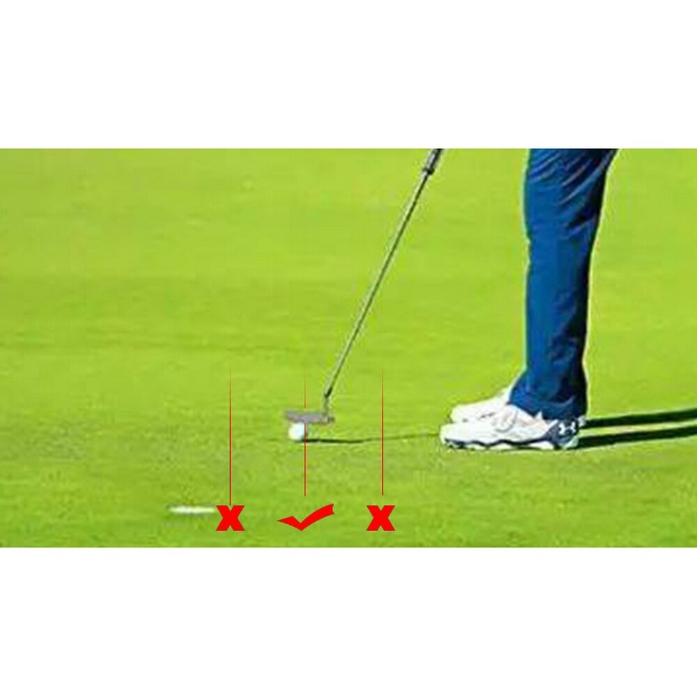 New Golf Putting Practice Aided Laser Aiming Device Putting Teaching Assist Tool