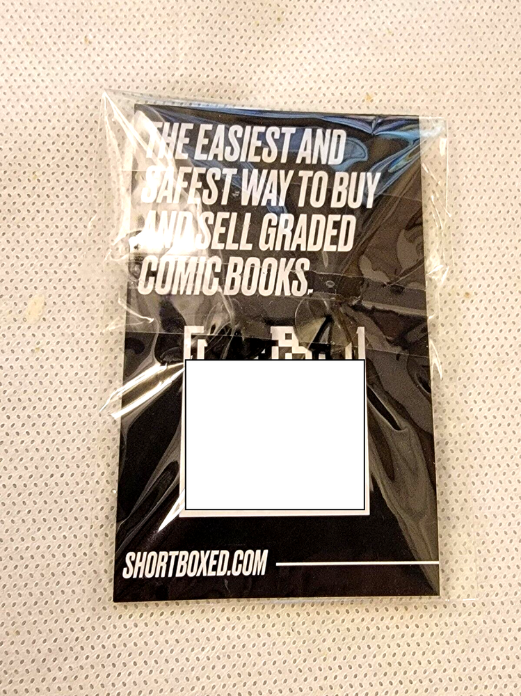 SHORTBOXED LAPEL PIN!