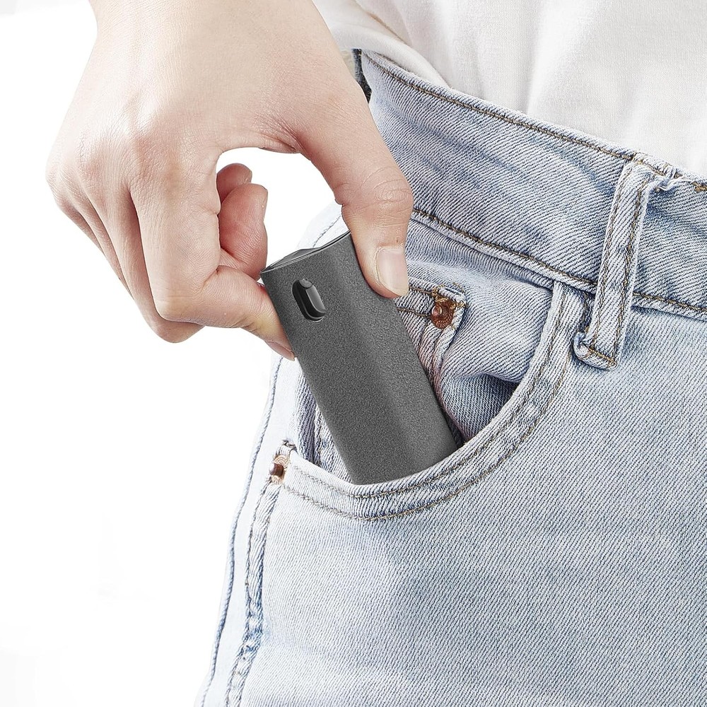touchscreen spray and microfiber screen cleaning tool