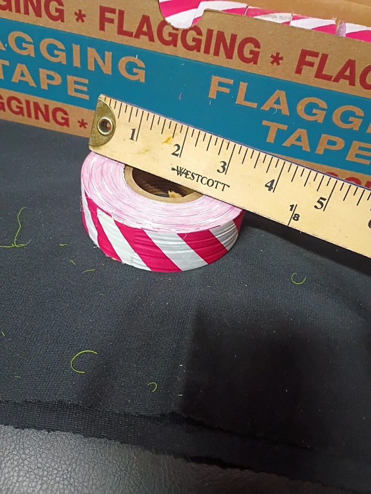 flagging tape Red And White Striped