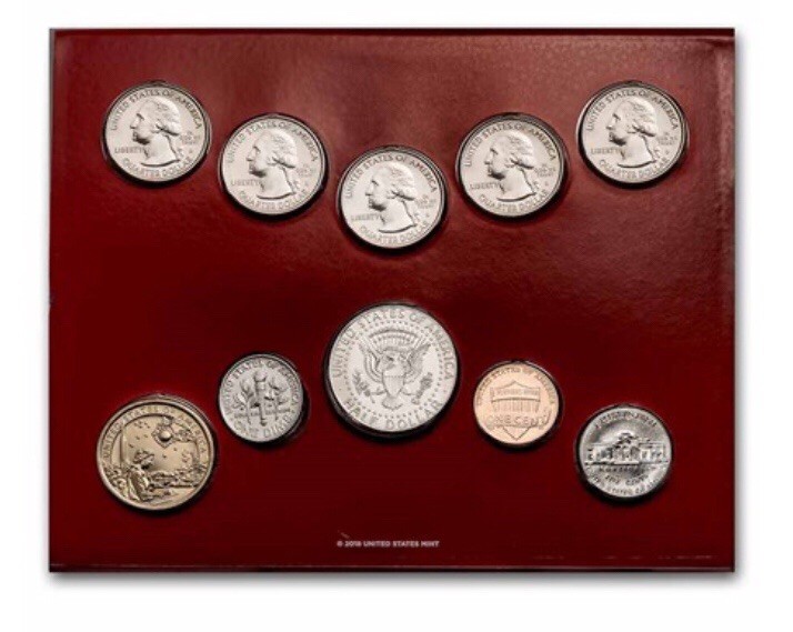 2019 Uncirculated Coin Set U.S Mint OGP COA