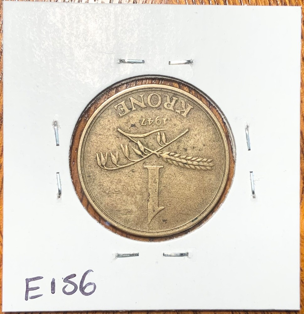 1947 Denmark - 1 Krone