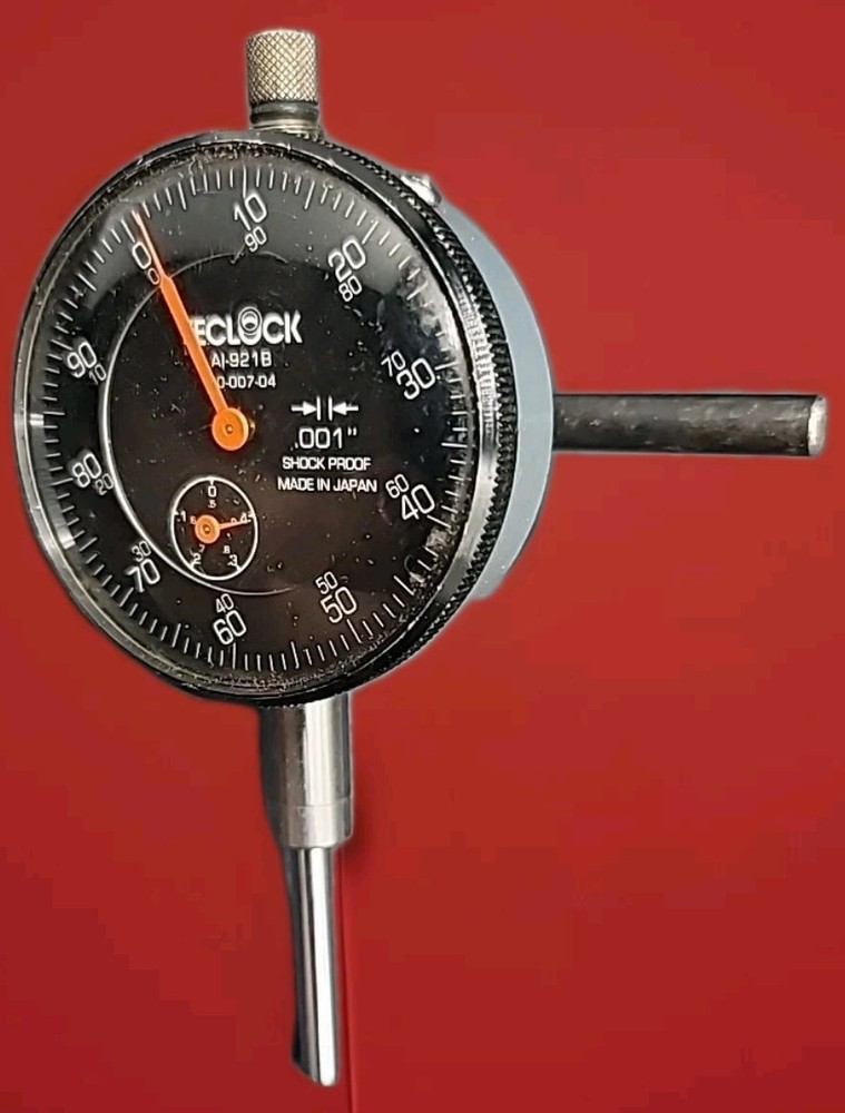 Teclock AI-921B Dial Drop Indicator 0-100 Reading .001"
