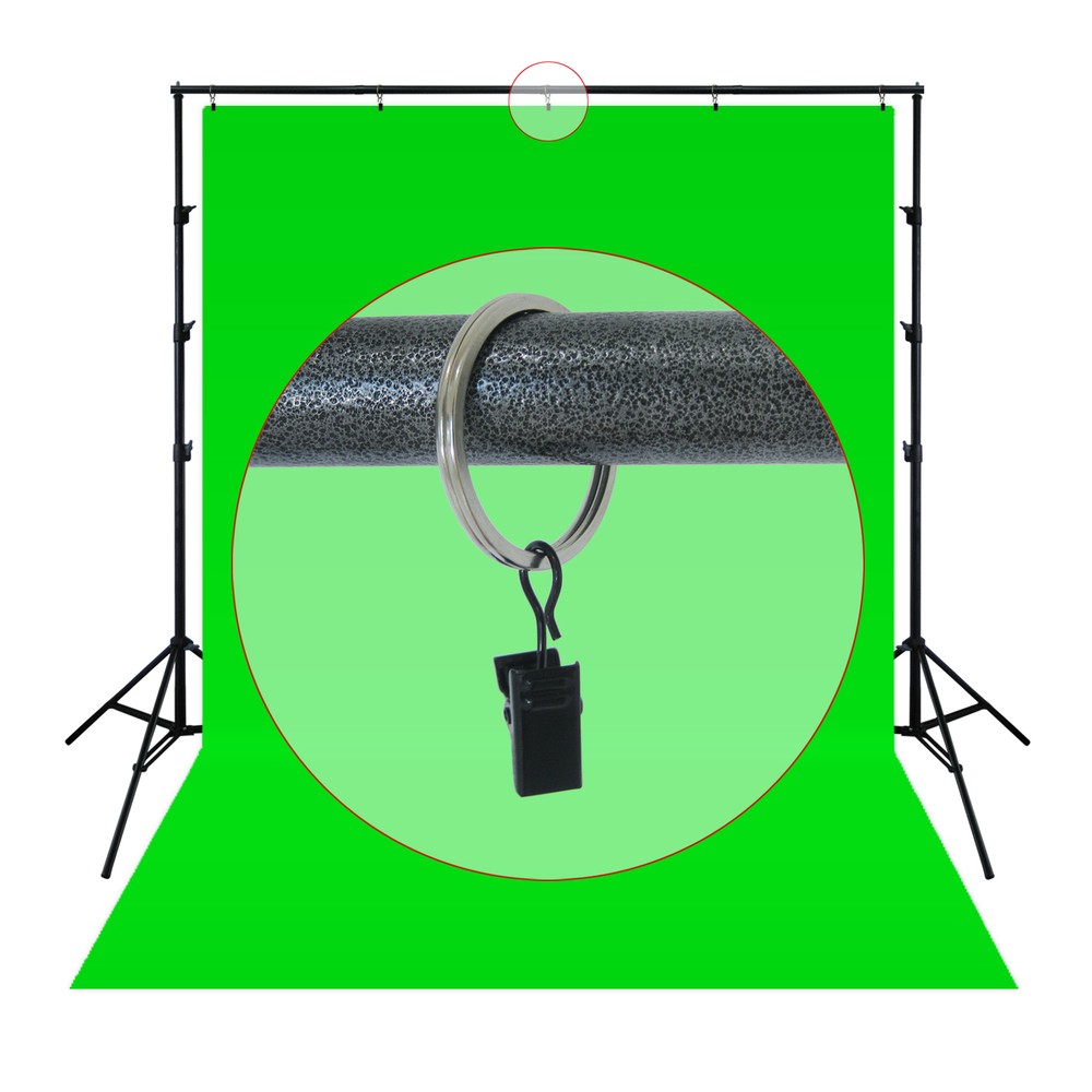 LINCO Studio Lighting Photo Light Softbox Backdrop Stand Muslin Kit