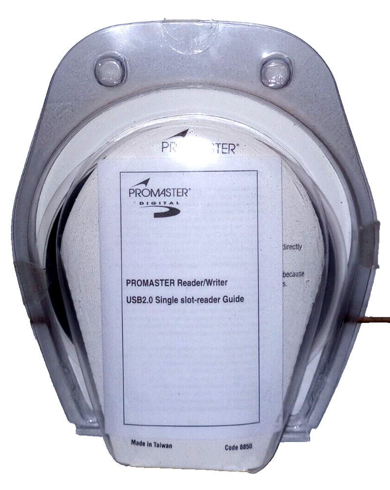 ProMaster Secure Digital Multi Media Card Reader/Writer - Code 8850 - New