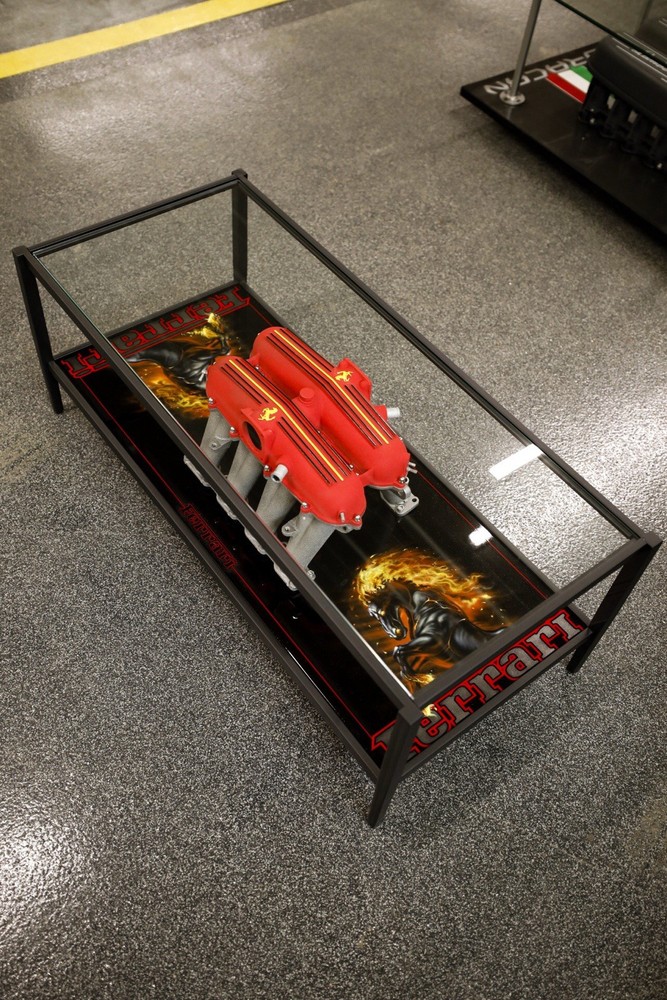 Ferrari Custom Intake Manifold Table