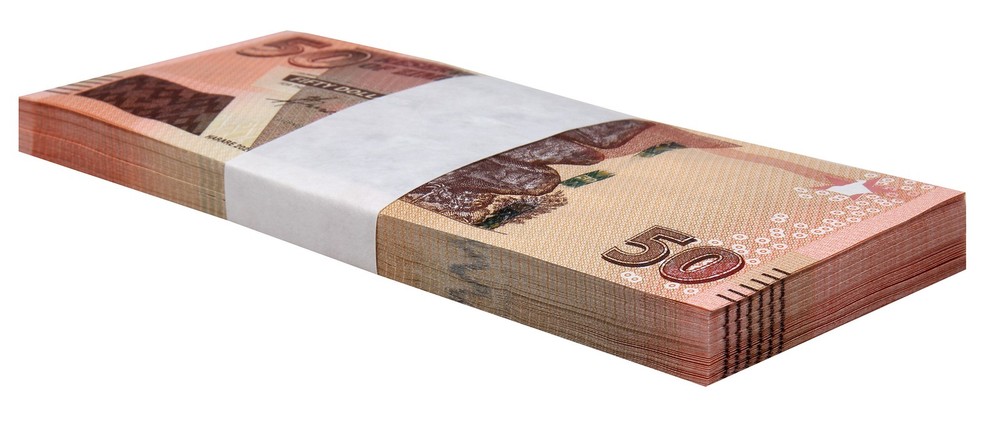 Zimbabwe 50 Dollars, 2020, P-105, UNC X 100 PCS Bundle Pack