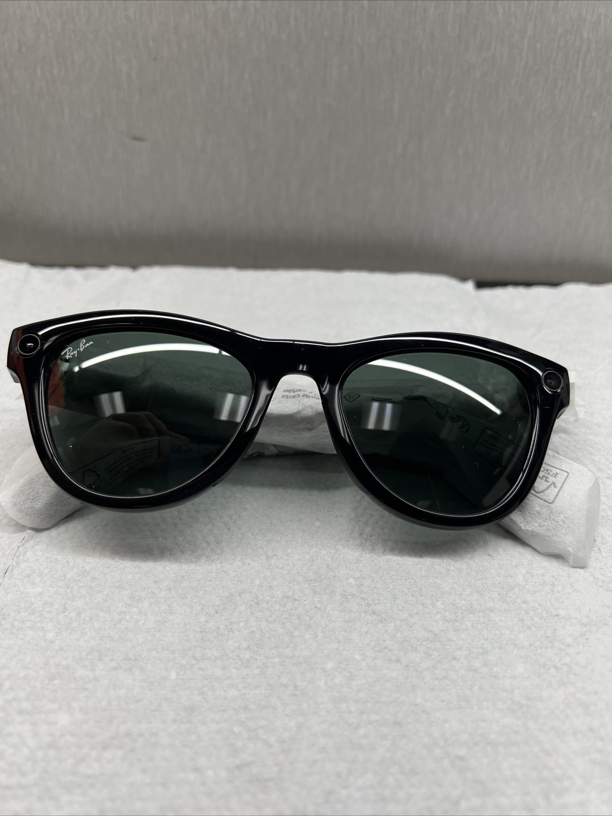 Ray-Ban Meta Skyler Gen 2 - Shiny Black G15 Green Lenses - T 150 S 52