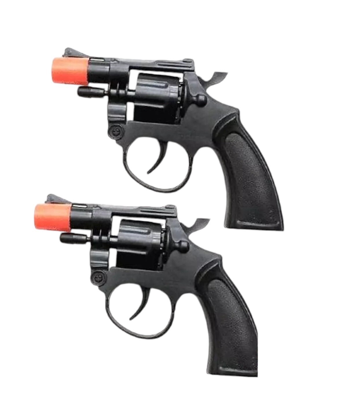 Fake Play Toy Cap Guns Super Cap 8-Shot Revolvers Set of 2 Gifts for Kids
