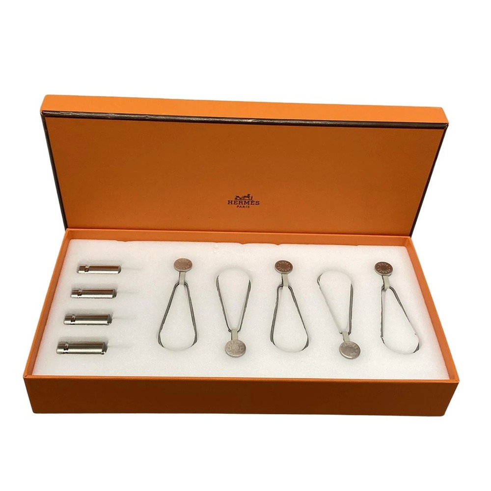 HERMES hanging set Silver Hardware Accessory