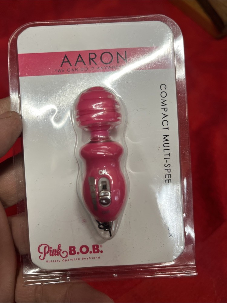 AARON PINK BOB COMPACT MULTI SPEED VIBRATOR (p3)