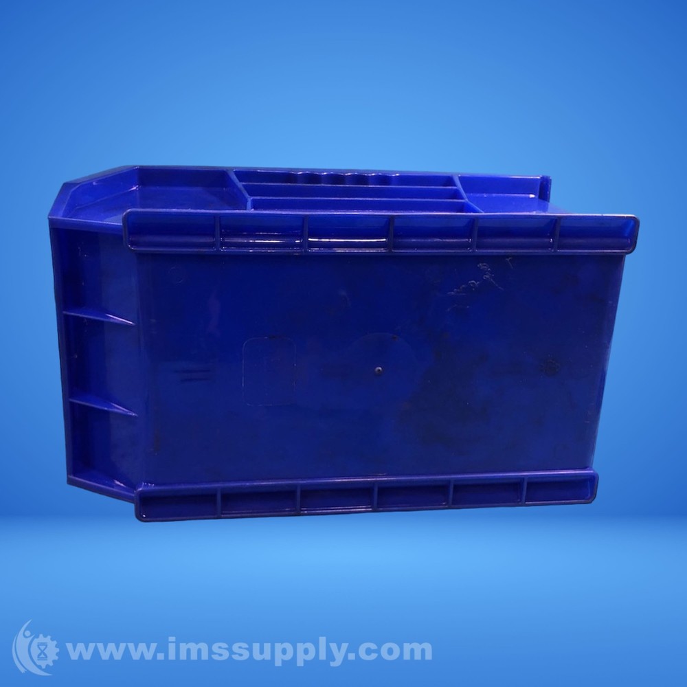 Uline S-12419 Blue Stackable Bin USIP
