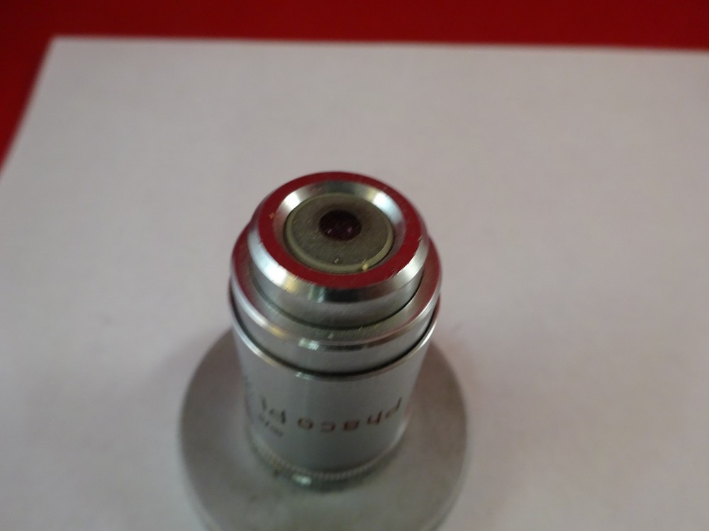 MICROSCOPE PART OBJECTIVE LEITZ PHACO PL 32X OPTICS AS IS BIN#K8-B-09