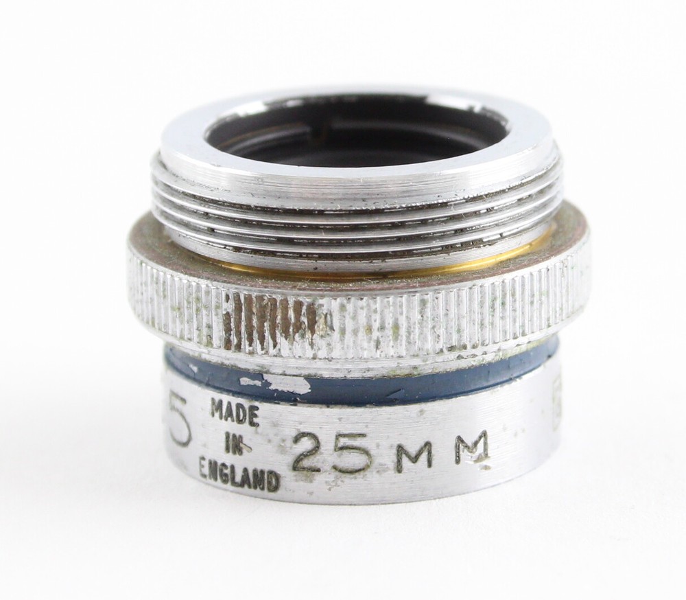 GS England 25mm 5x 0.15 Microscope Objective