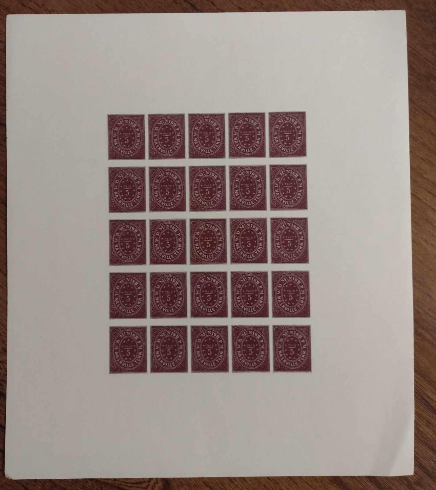 Civil War Reproduction Stamp Sheets Lithographs Prints Fantastic Item