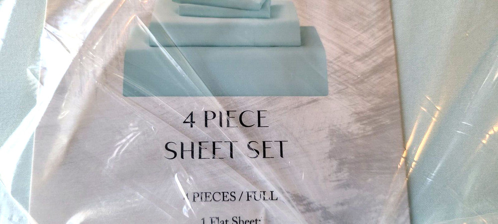 FAIRFIELD  SQUARE 4 Piece Sheet Set  - Full   Size- NWT