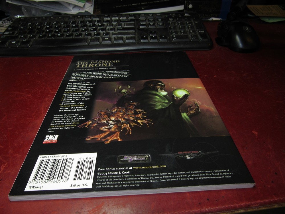 D20: Sword & Sorcery: Arcana Unearthed: The Diamond Throne