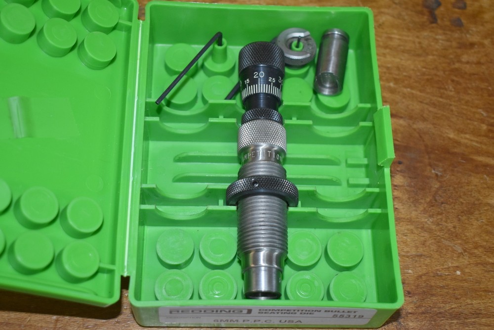Redding 55319 6MM PPC Competition Seating Die for Reloading