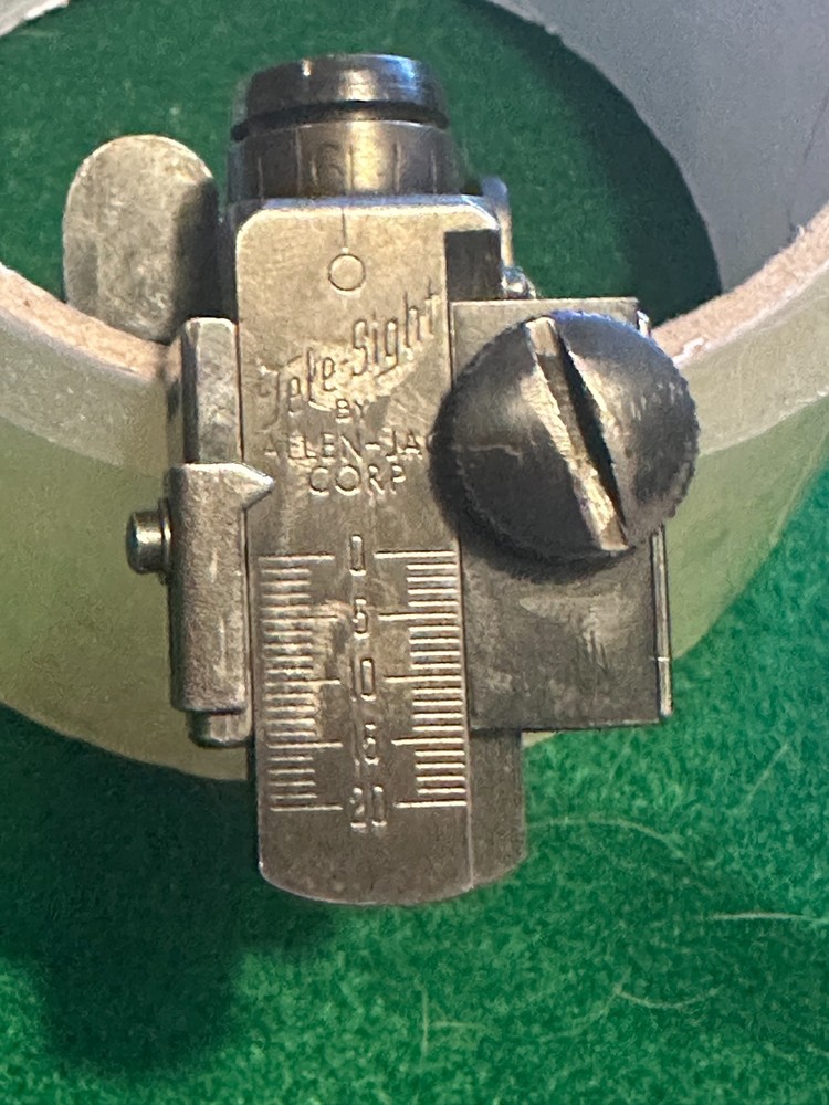 Rare Allen Jac Receiver Sight