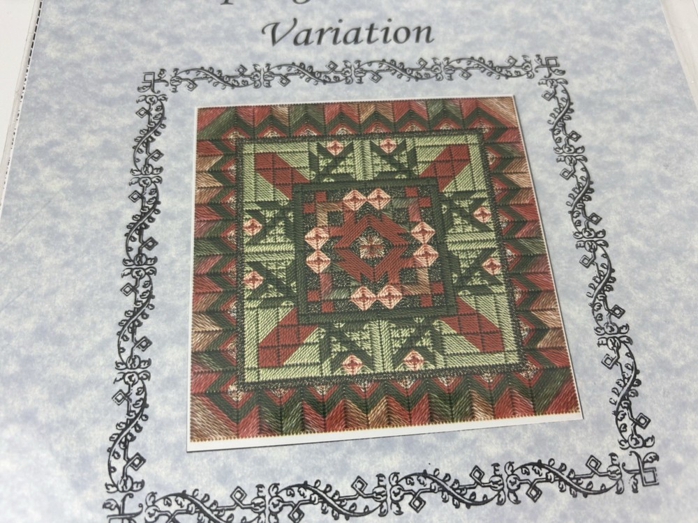 From Nancy’s Needle Tree Series Spring Blossoms Variation Needlepoint Pattern 1S