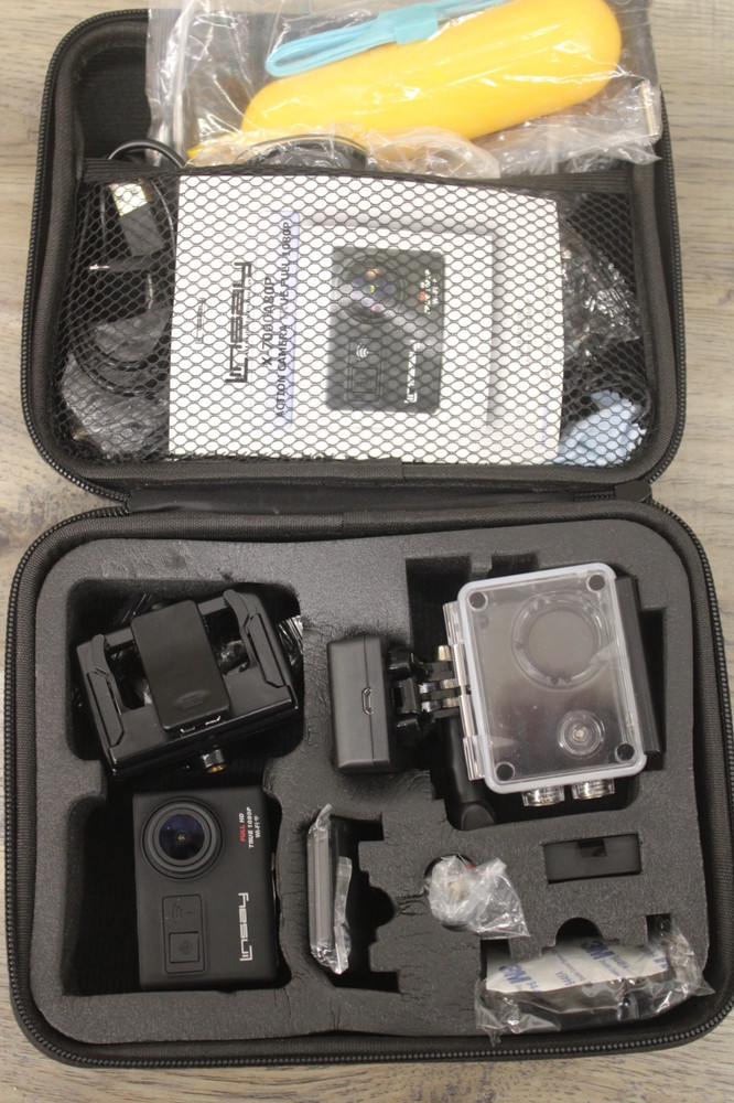 LINSAY X-7000A Sport Action Camera Bundle