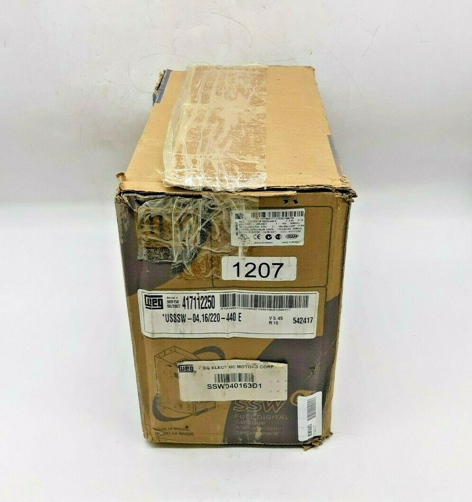 WEG SSW040163D1 Soft Starter