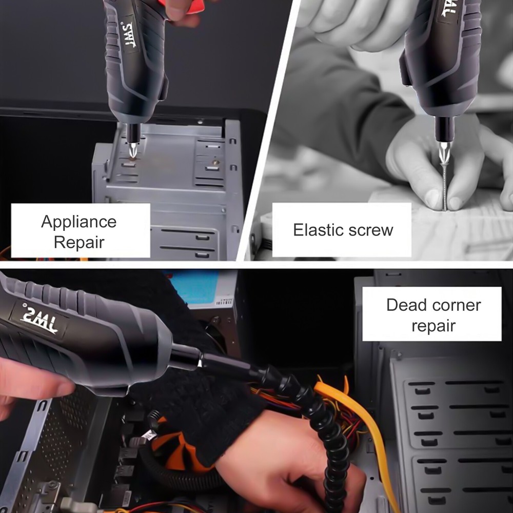 Cordless Brushless Compact Driver Hammer Drill Combo Kit with Battery & Case