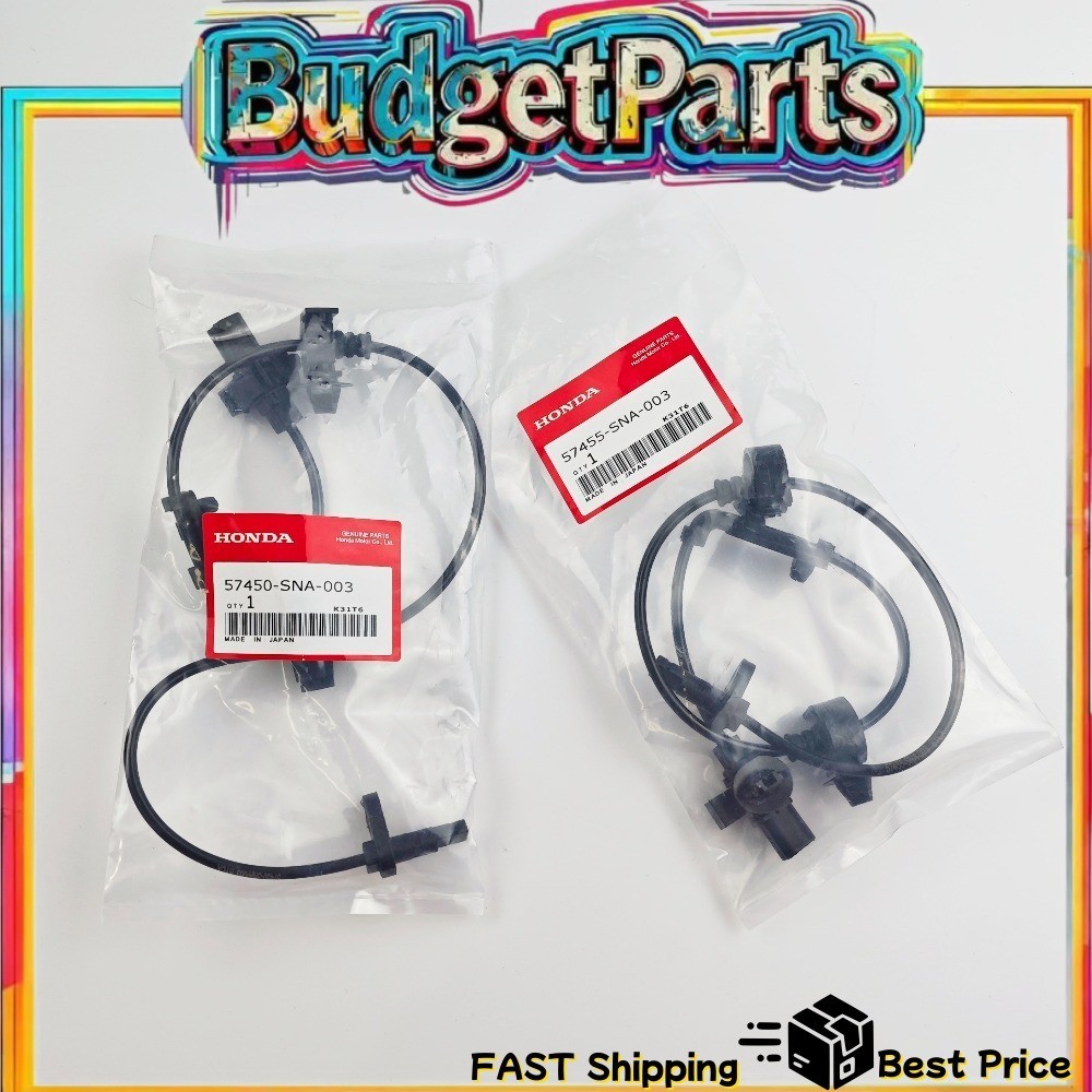 2PCS OEM Front ABS Wheel Speed Sensor for Honda Civic 2006-2011 Left Right US
