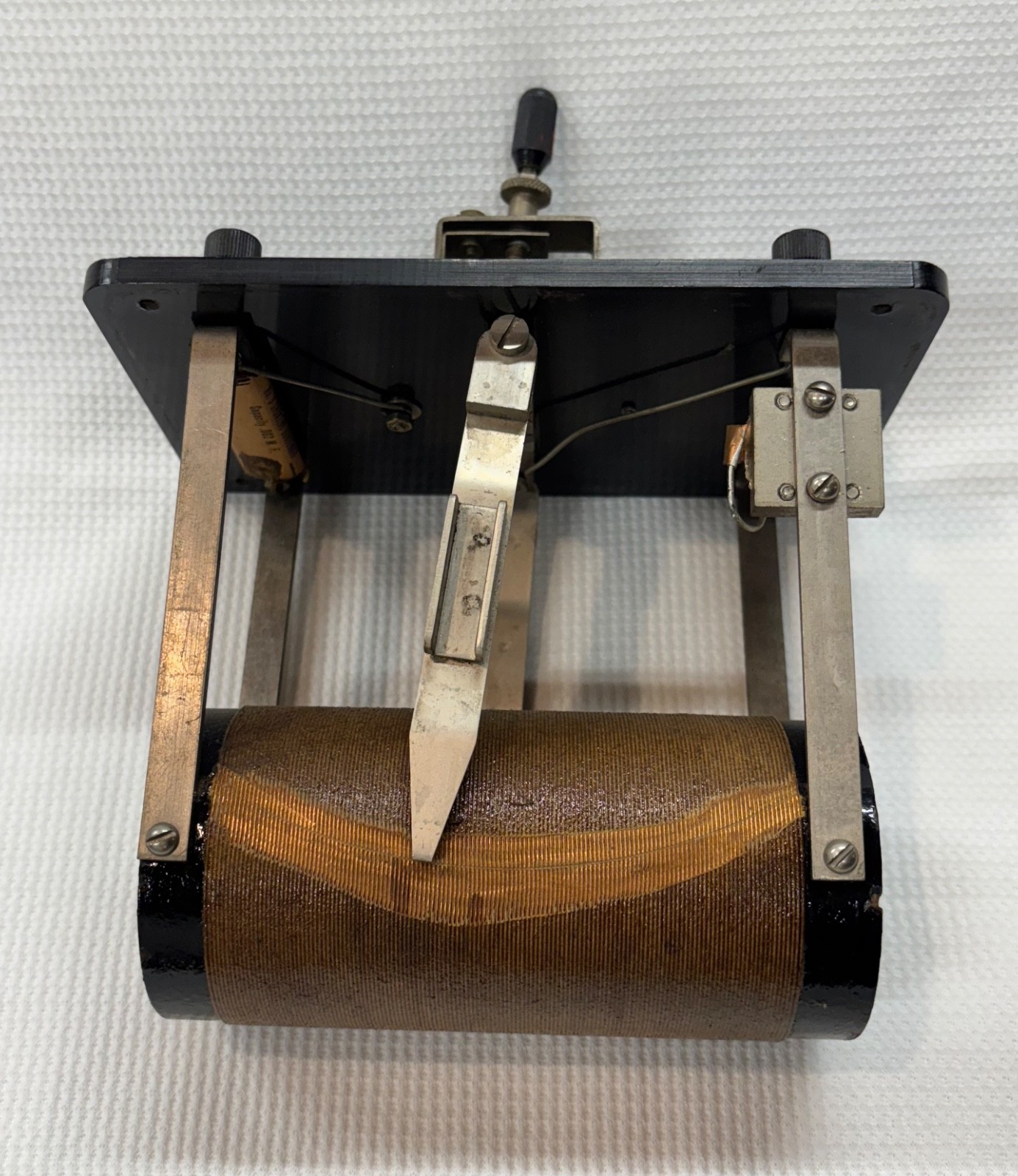 Antique Federal Jr. Crystal Radio, Earphones, Philmore Aerial Kit, Cats Whisker