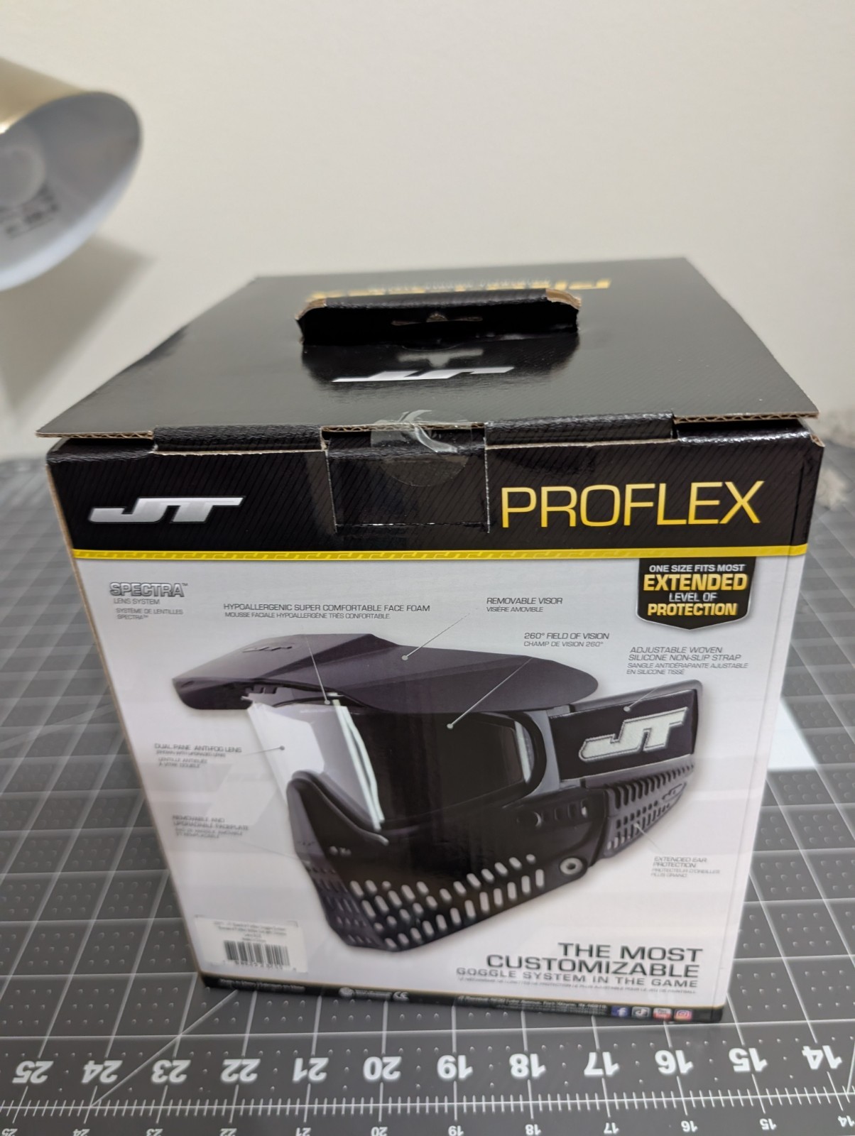 New JT Proflex Whiteout ICE Goggle (Pure white/clear) Limited Edition Committed