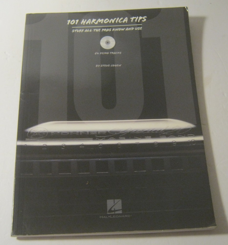 101 Harmonica Tips STEVE COHEN 2011 Edition with CD!!
