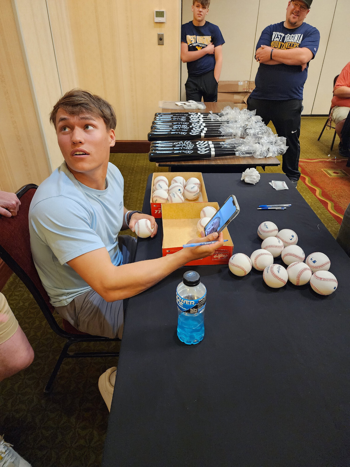 JJ Wetherholt Autographed OMLB Baseball Inscribed Bible Verse Beckett COA